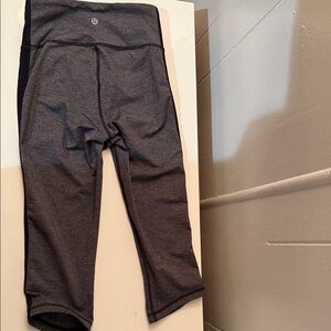 lululemon athletica capri Dark Gray Leggings